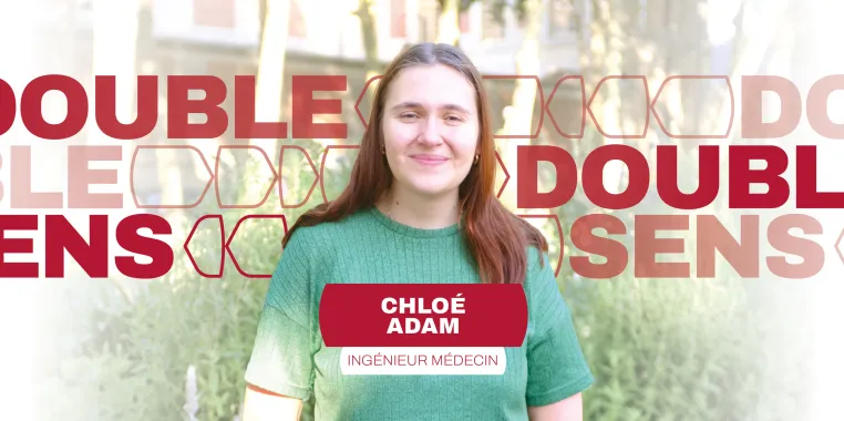Chloé Adam élève ingénieur médecin