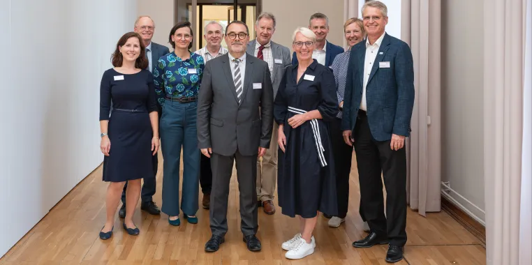 Centrale Lyon delegation and TU Darmstadt team in Darmstadt, 16 September 2026