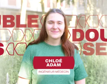 Chloé Adam élève ingénieur médecin