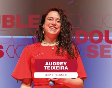 Audrey Teixeira on a triple degree in engineering, architecture and management