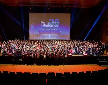 remise des diplômes ingénieurs de la promo 2025 Centrale Lyon
