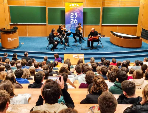 concert de l'orchestre national de lyon à Centrale Lyon