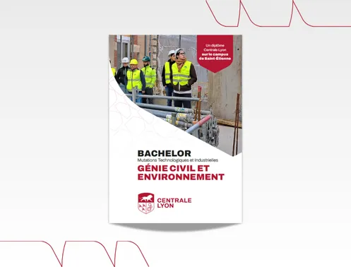 brochure Bachelor Mutations Technologiques et Industrielles Génie Civil et Environnement