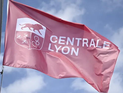 drapeau école ingénieur Centrale Lyon