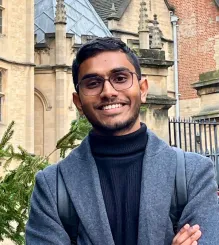 doctoral student Shahaz Shahul Hameed