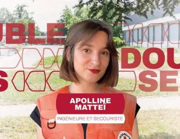 Apolline élève ingénieure et secouriste