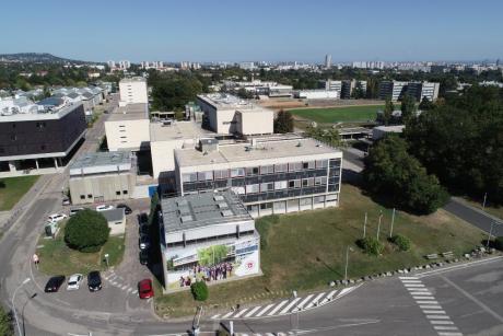 Campus Centrale Lyon vu du dessus
