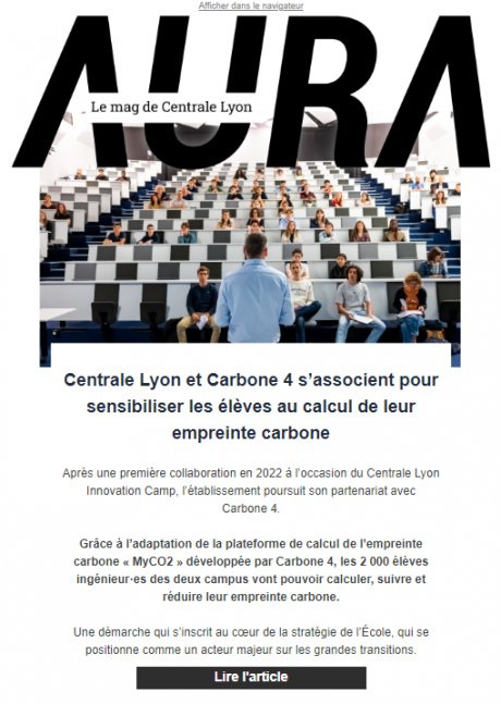 Newsletter Aura Lyon - Septembre 2023