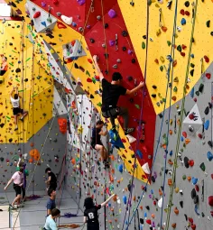 Mur d'escalade