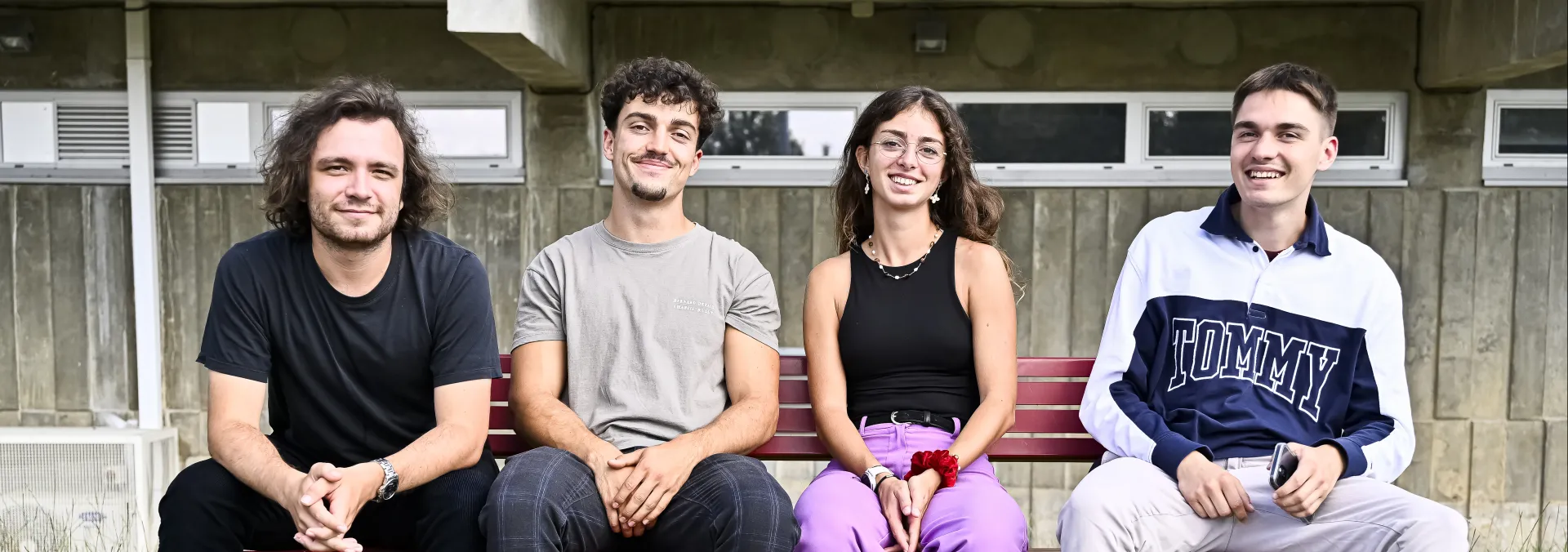 élèves ingénieur sur le campus de Centrale Lyon