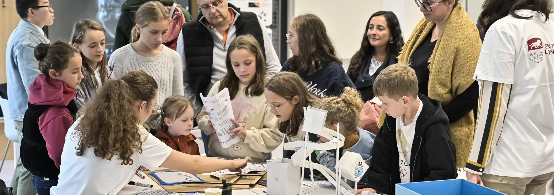 stand de la fête de la science à Centrale Lyon