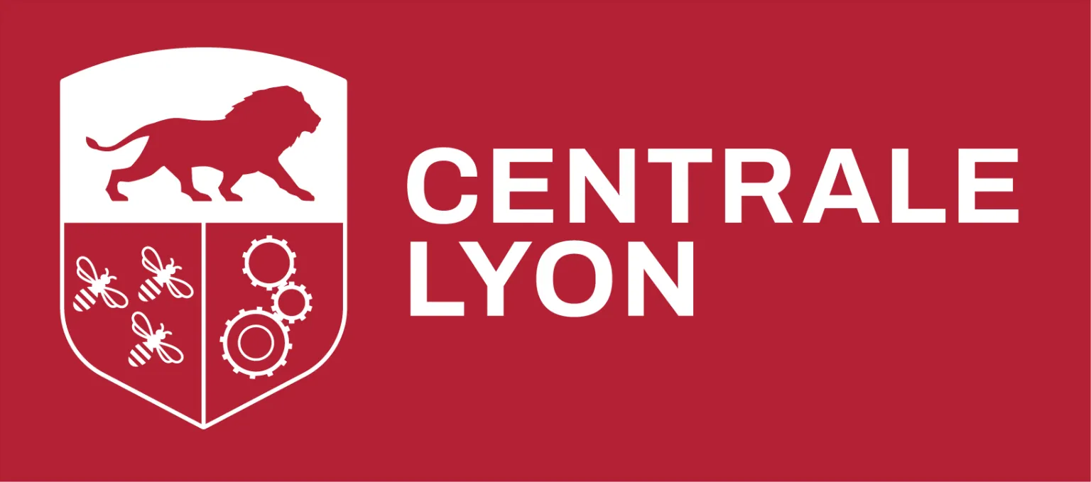 Logo blanc Centrale Lyon RVB