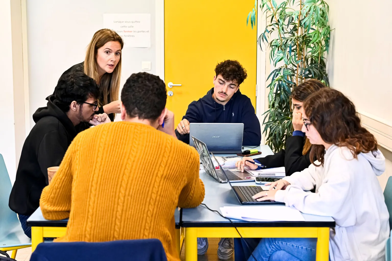 élèves en formation finance centrale lyon