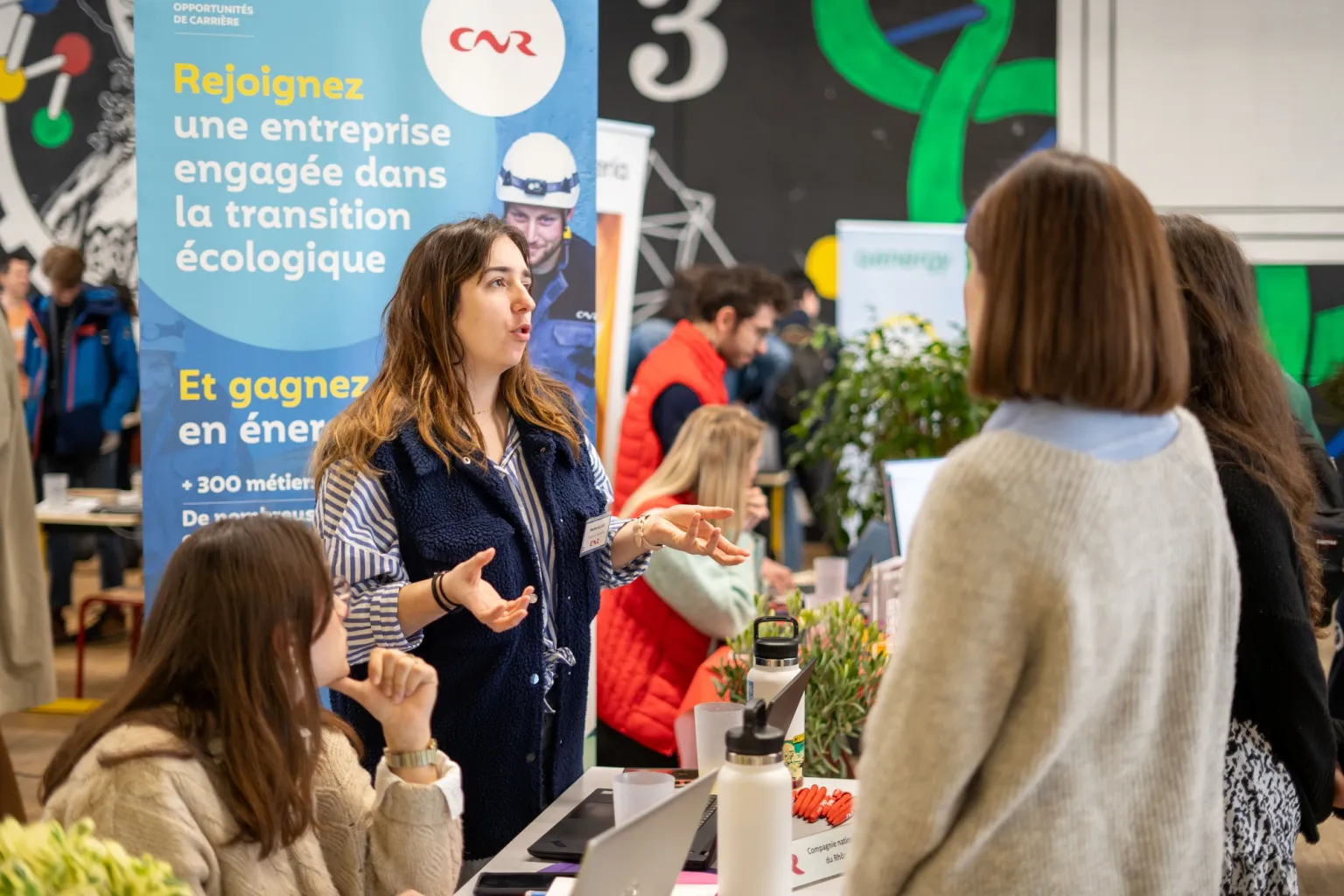 Stand sur le Forum Ingénieur et Transition Écologique