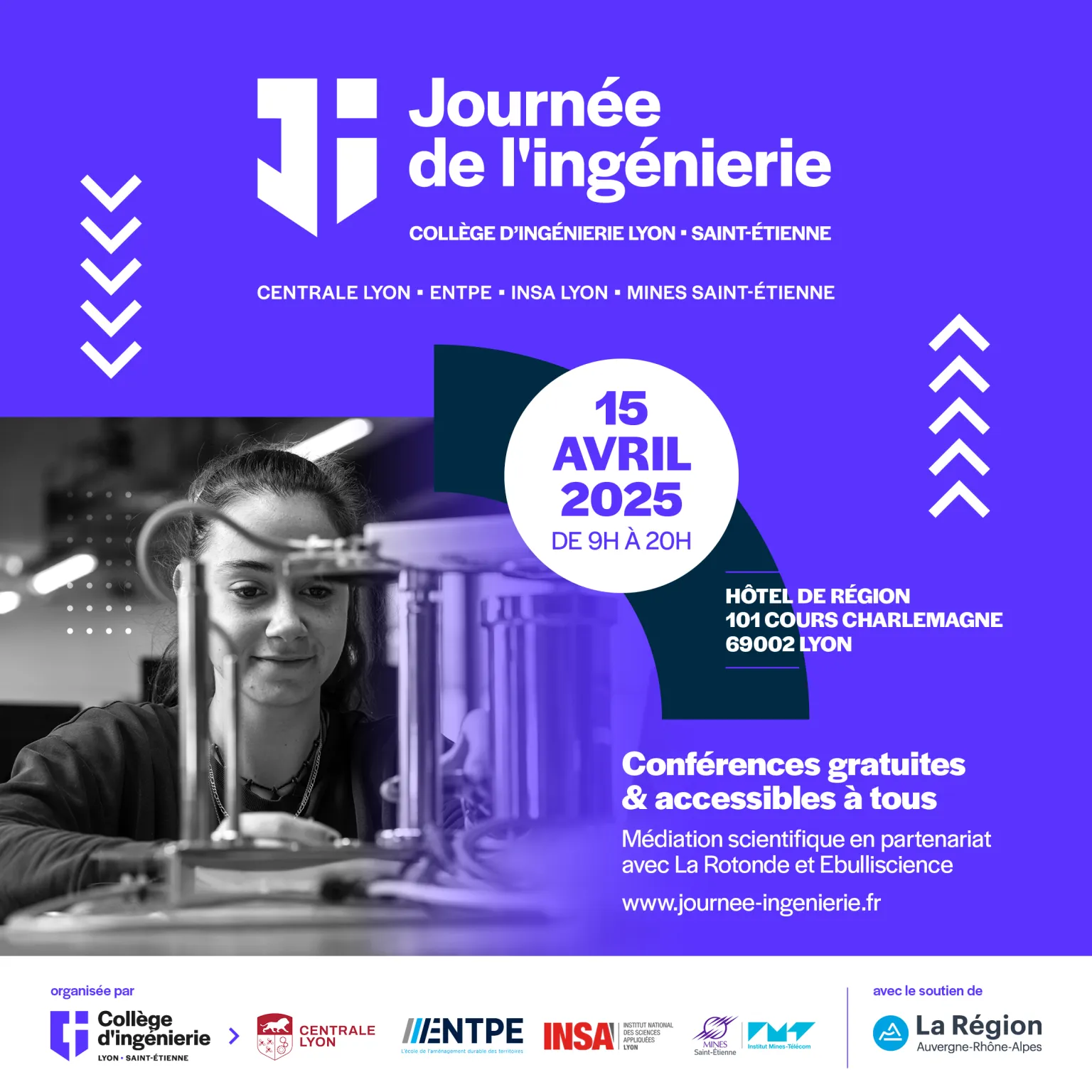 flyer journée de l'ingénierie 2025
