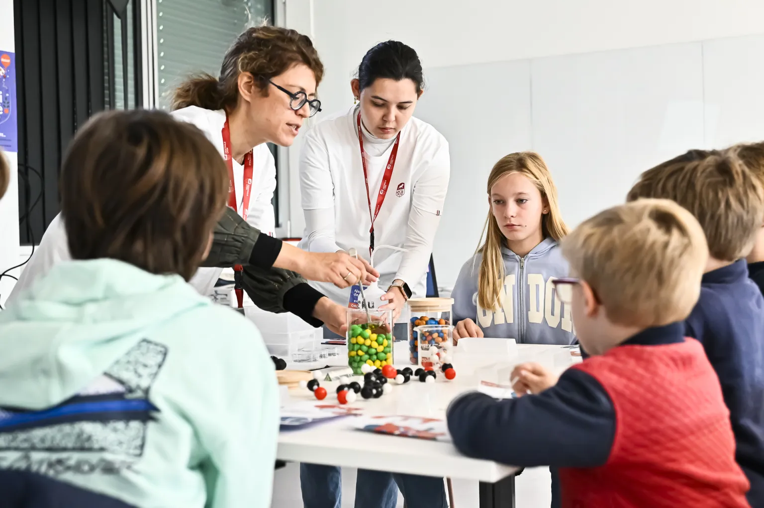 atelier enfant à la Fête de la science Centrale Lyon