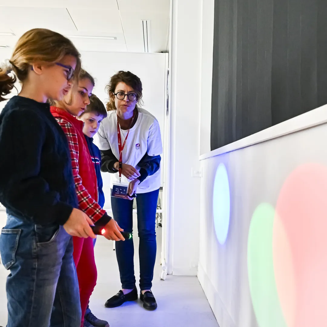 atelier couleurs fête de la science centrale lyon