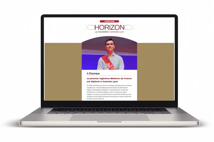 aperçu de la newsletter centrale lyon