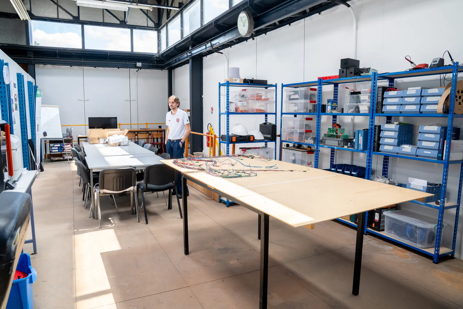 Etage supérieur des locaux de l'EPSA à Centrale Lyon