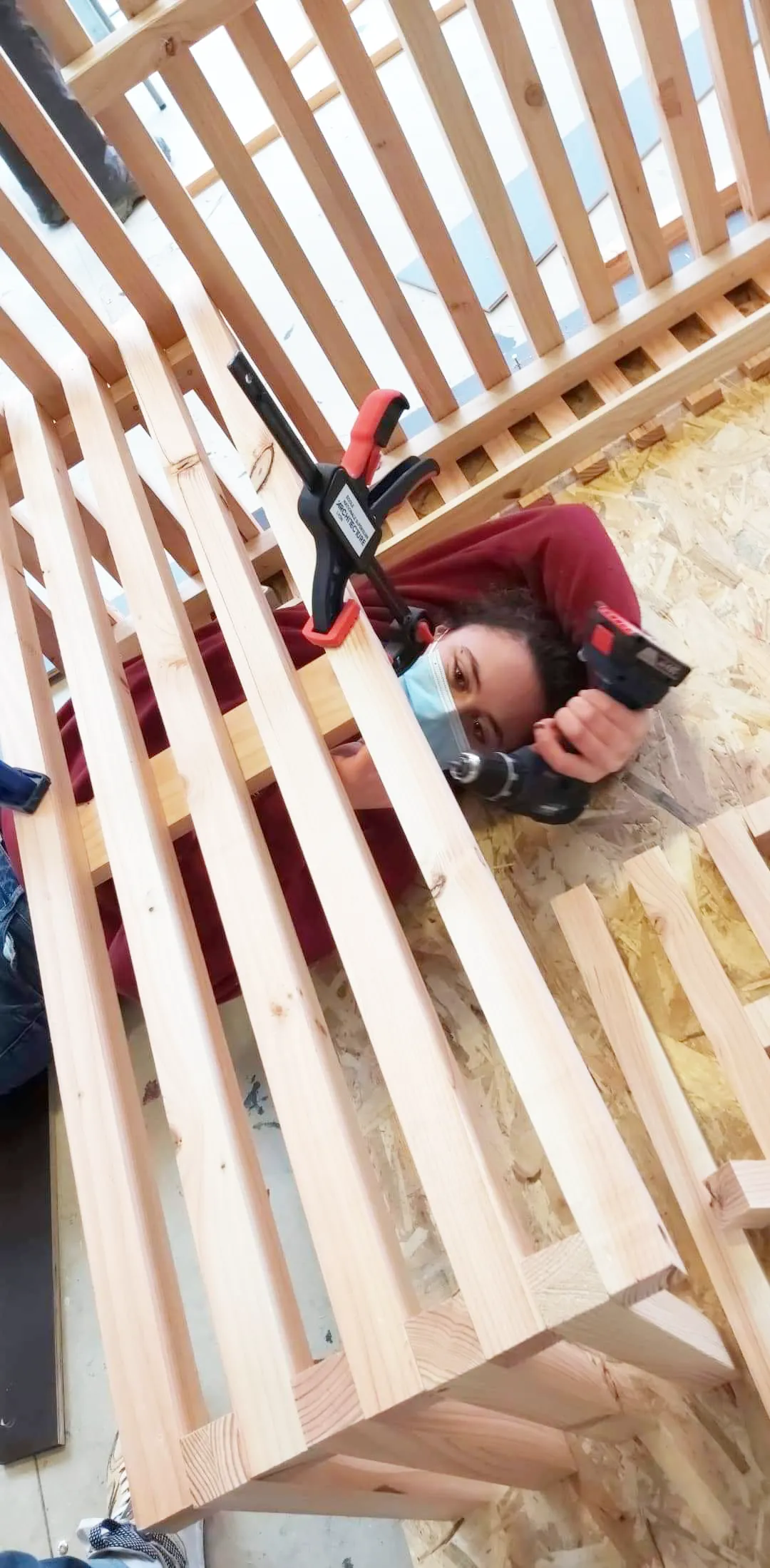 Audrey Teixeira en double diplôme ingénieure architecte