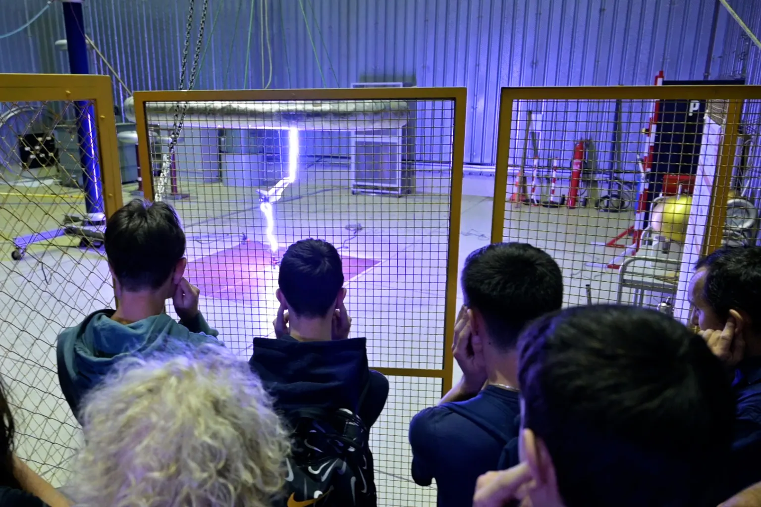 Visite du Plateau Haute tension - Cordées de la réussite